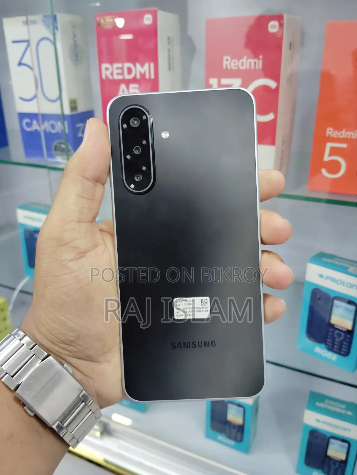 Samsung Galaxy F17 5G 128 GB Black