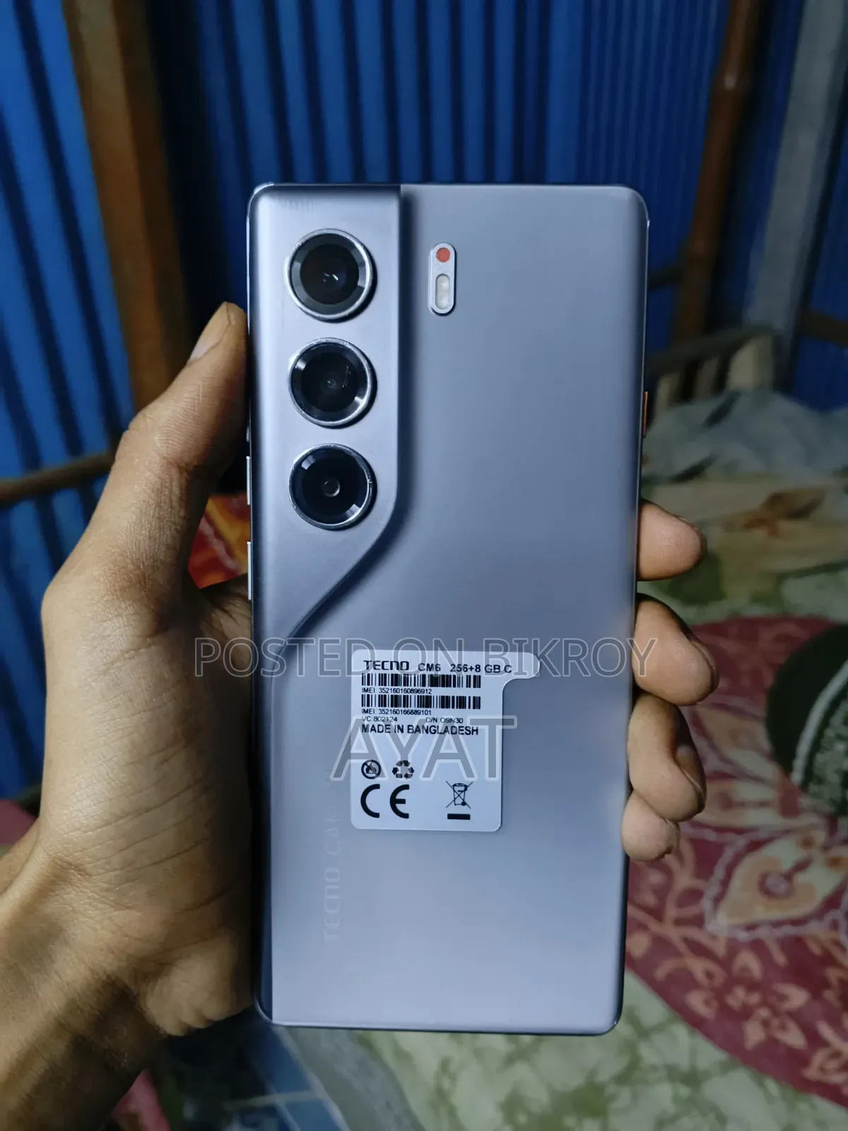 Tecno Camon 40 Pro 4G 256 GB Black