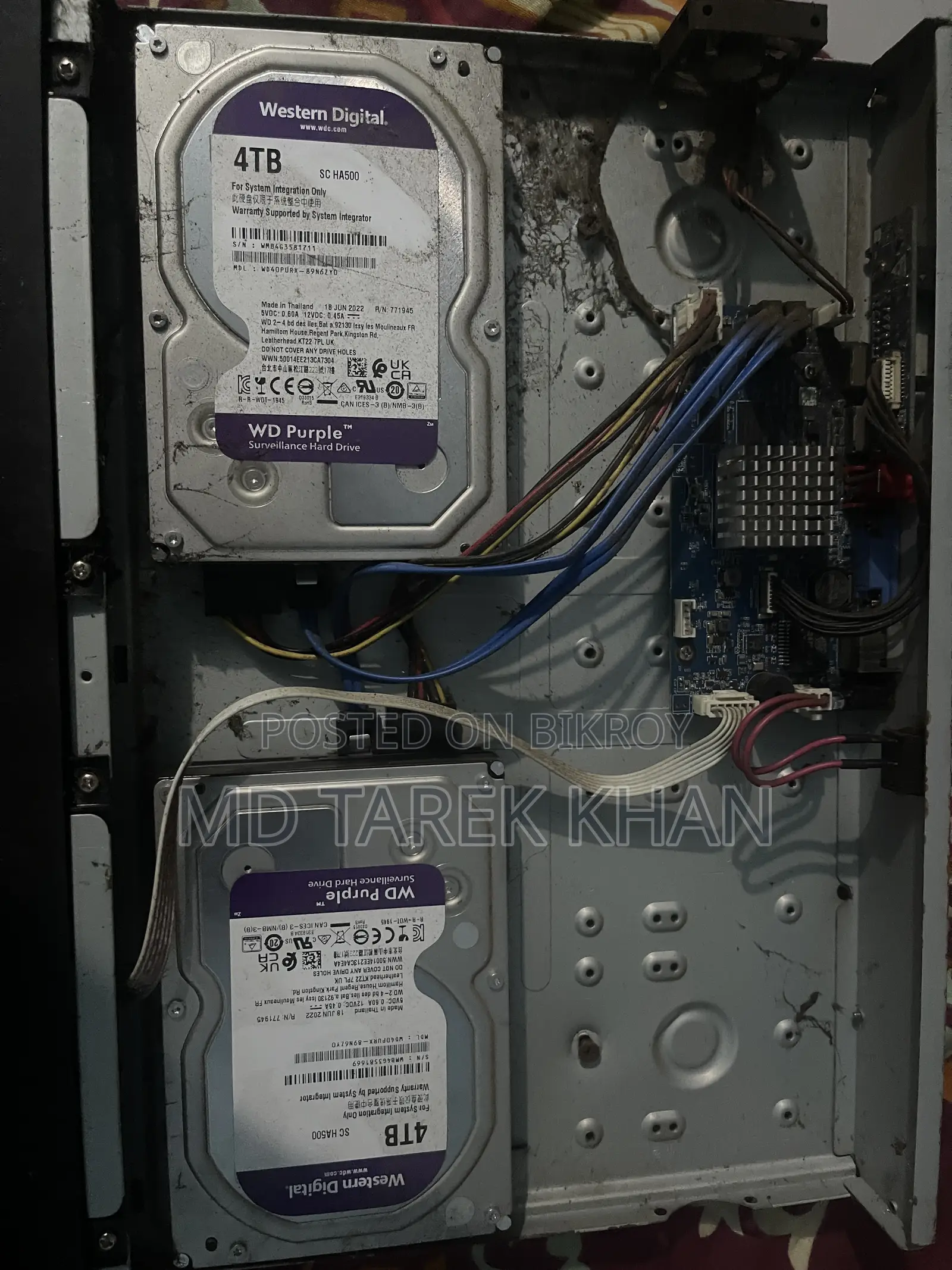 NVR 16 Channel + 4 TB Purple Hard Disk