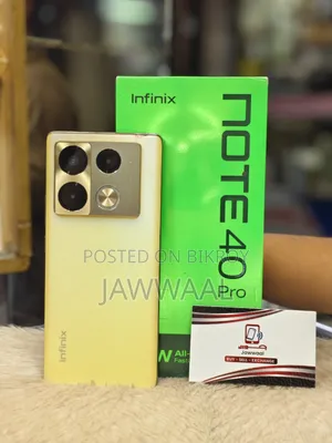 Infinix Note 40 Pro 256 GB Gold