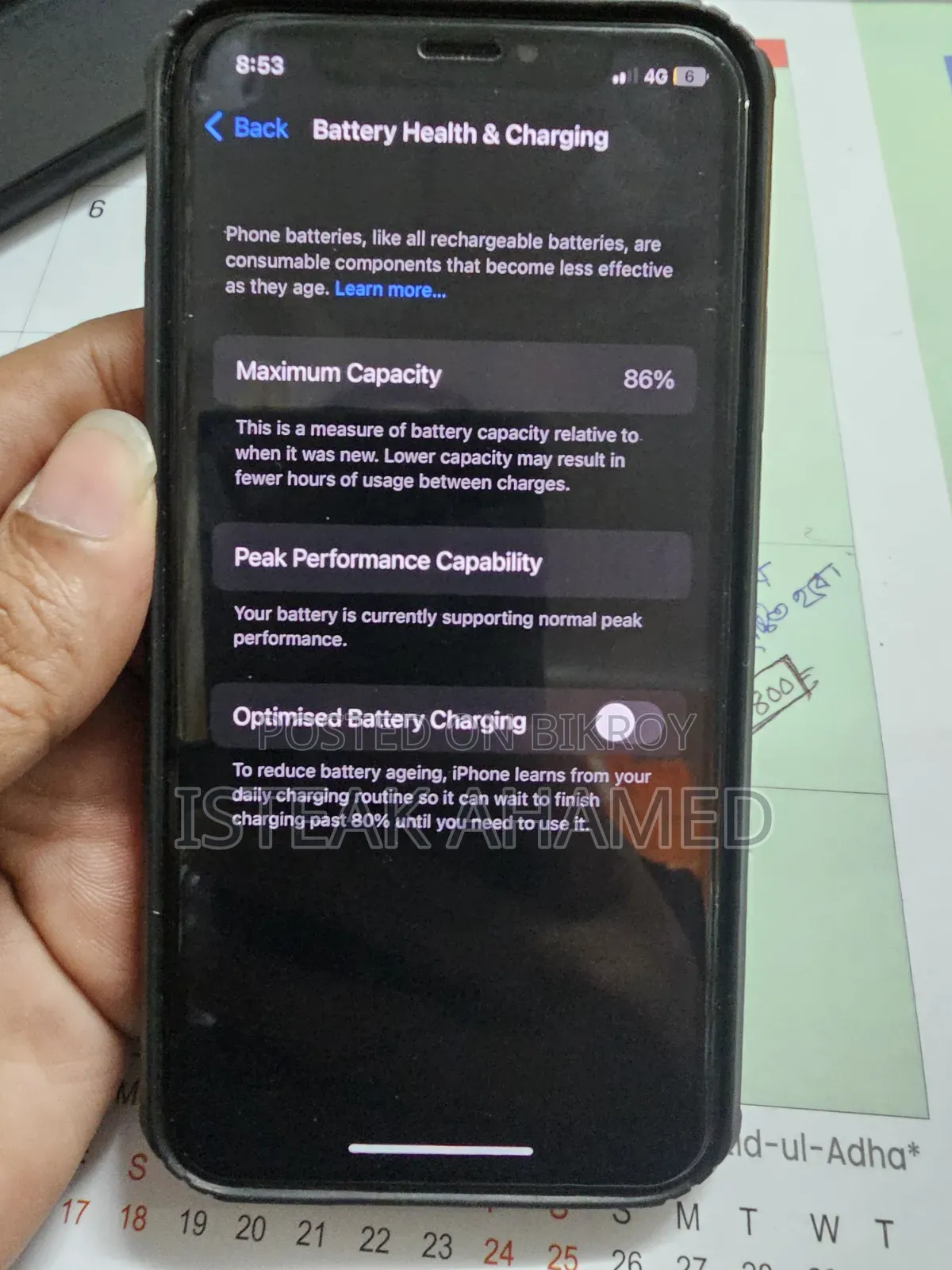 Apple iPhone X 256 GB Black