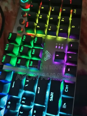 Aula F2088 Wired Mechanical Multi-Functional Gaming Keyboard