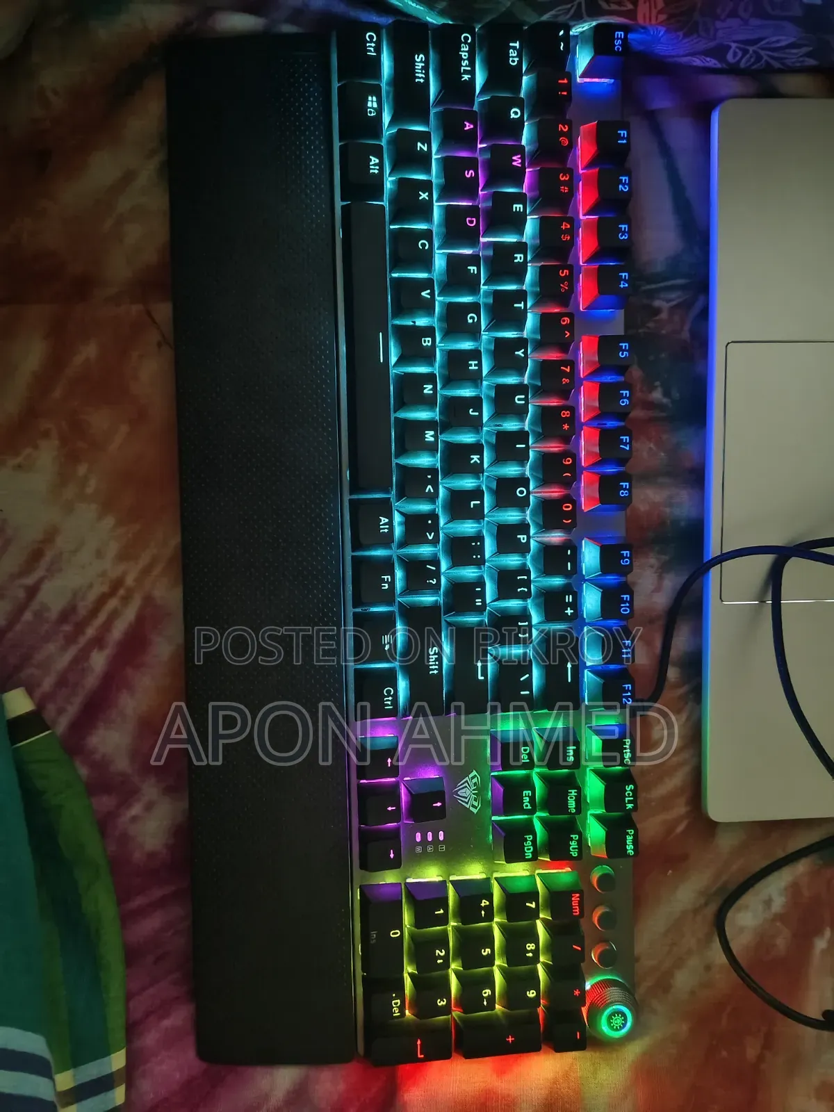Aula F2088 Wired Mechanical Multi-Functional Gaming Keyboard