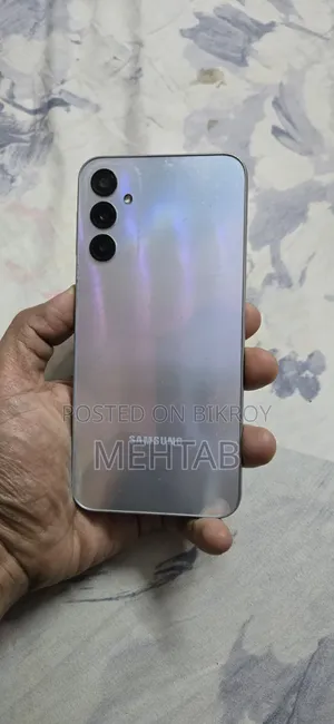 স্যামসাং গ্যালাক্সি এ২৪ ১২৮ জিবি সিলভার