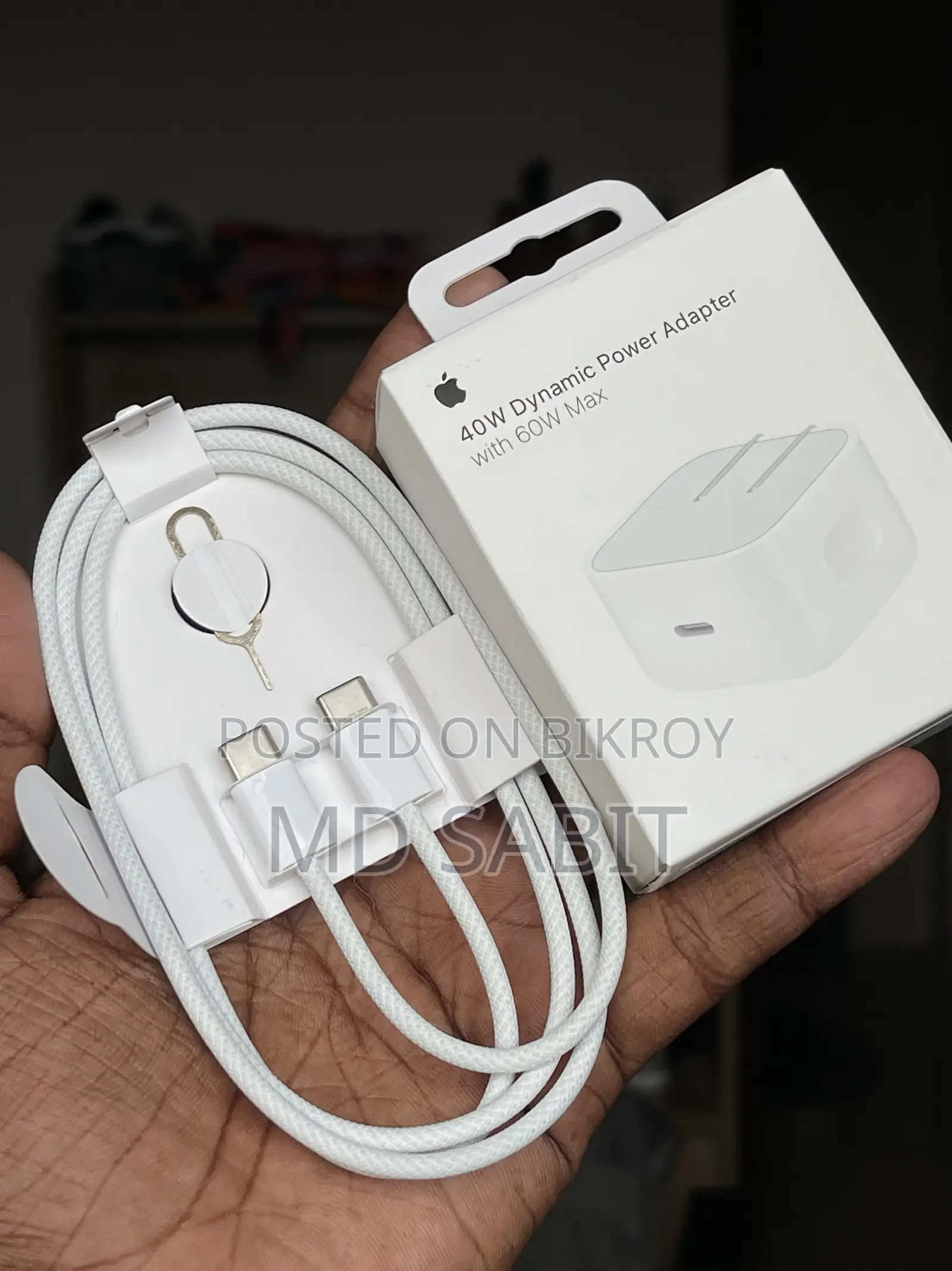 Apple 40w Dynamic Power Adapter With Type-C Cable