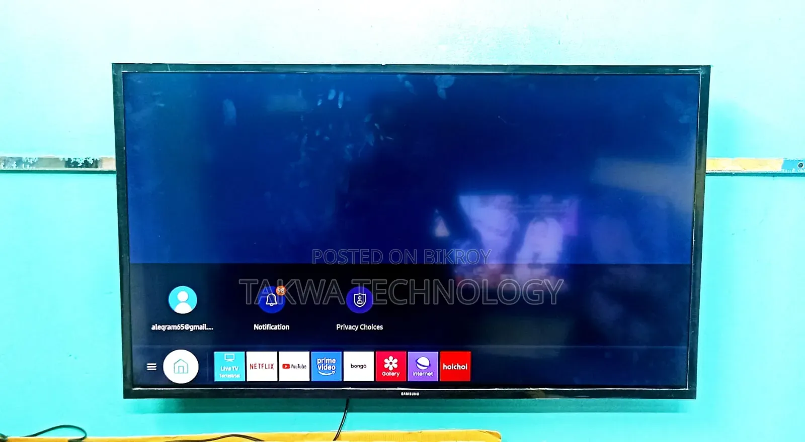 Samsung 43" Inche Smart Support Ultra Uhd Resolution Tv Like New