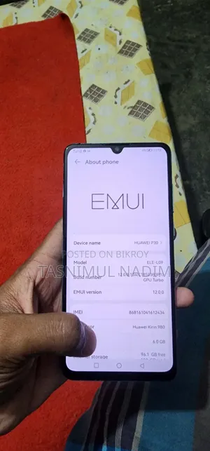 Huawei P30 128 GB Black