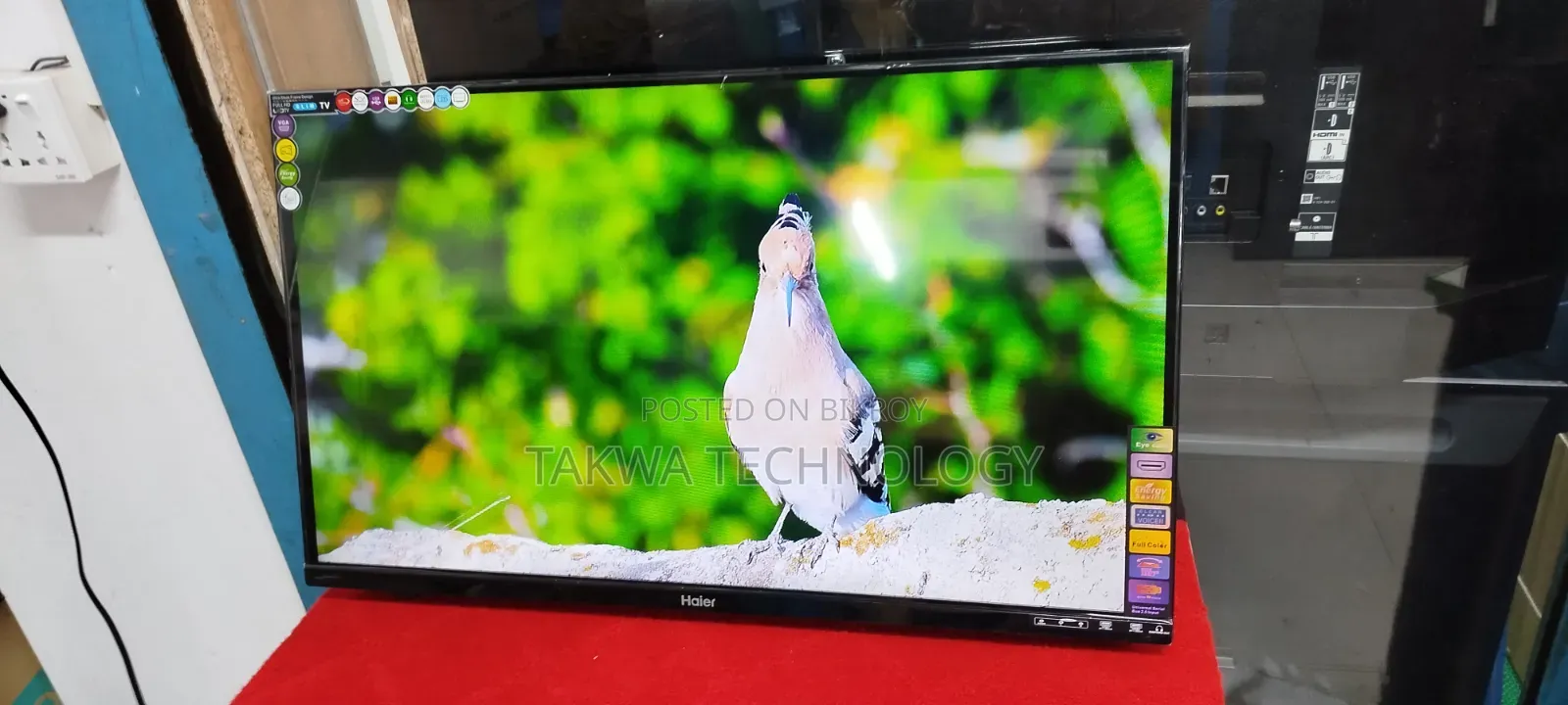 Haier 32" Inche Android Smart Framelss Voice Control Full Hd Tv
