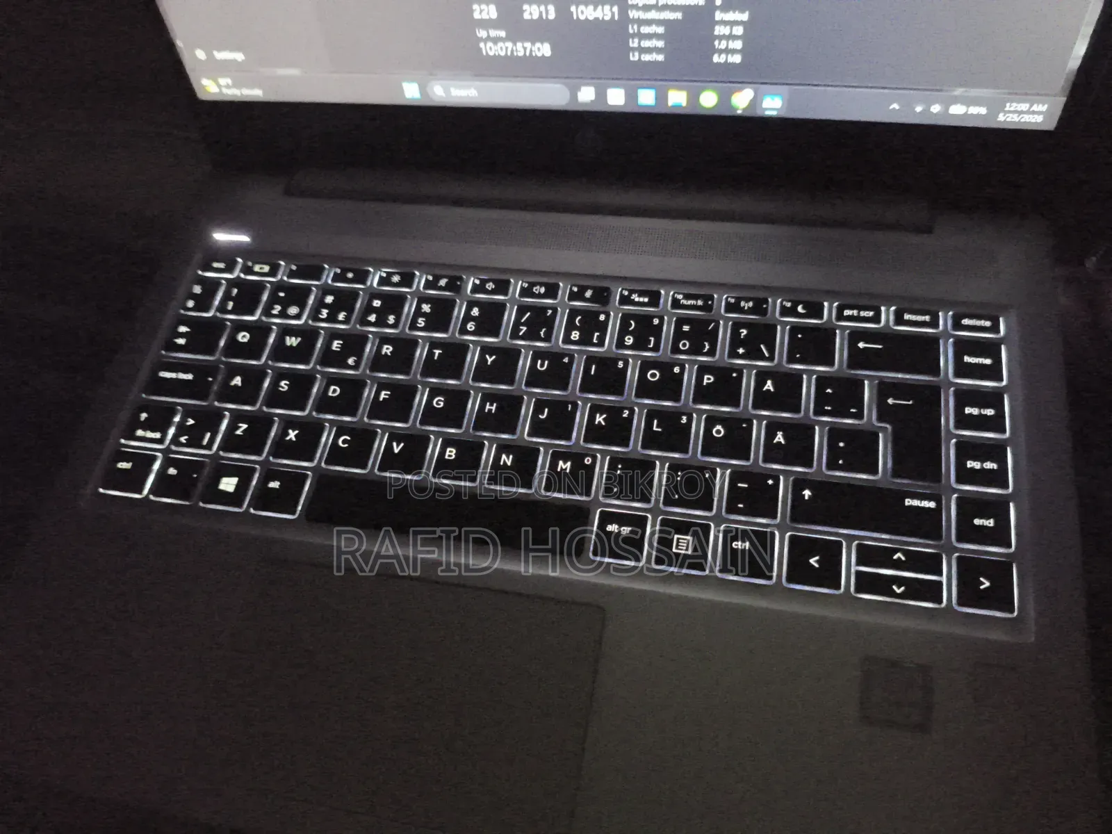 Laptop HP ProBook 440 G6 8GB Intel Core I5 SSD 256GB