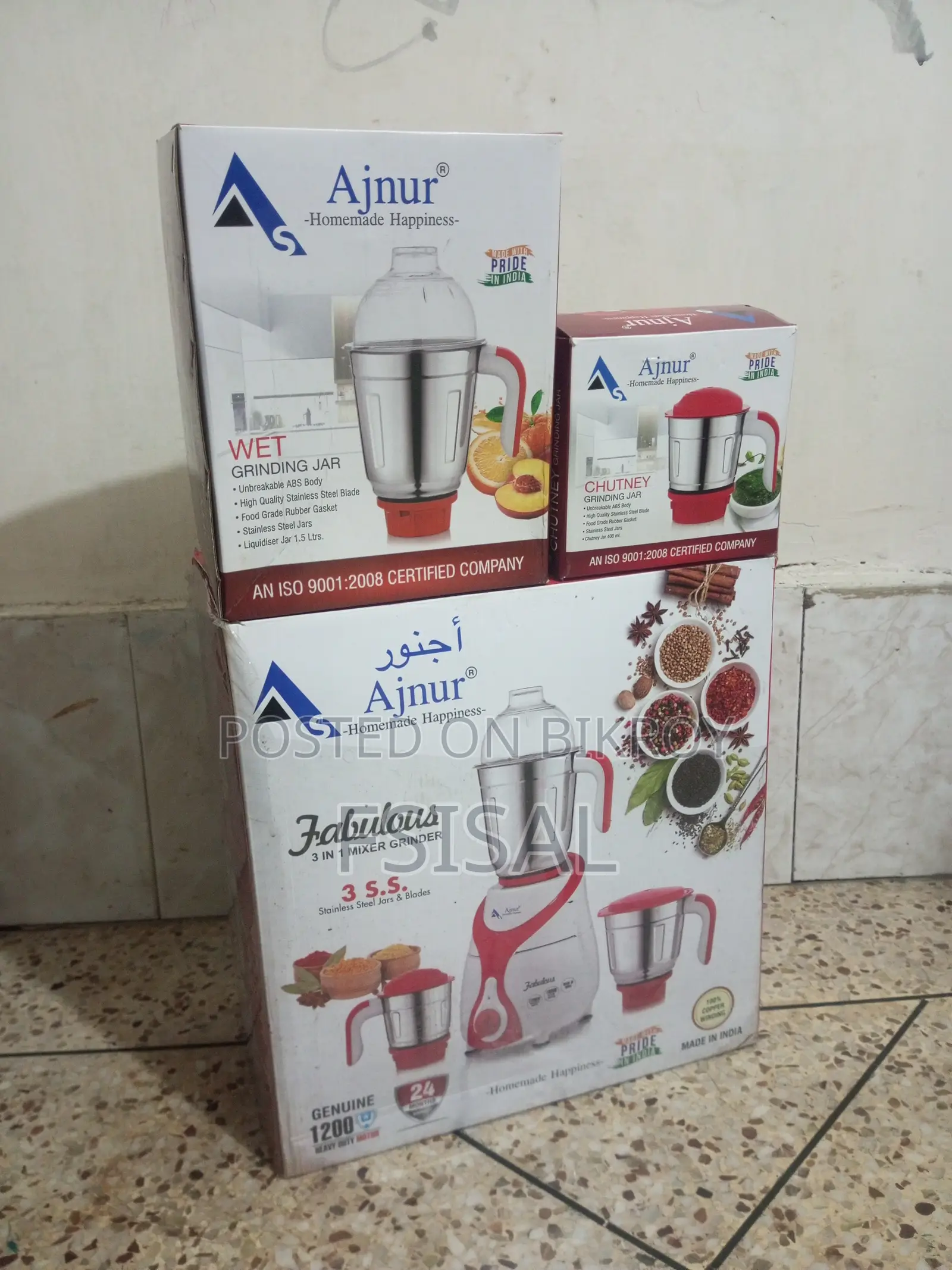 Ajnur Blender 1200 Wat