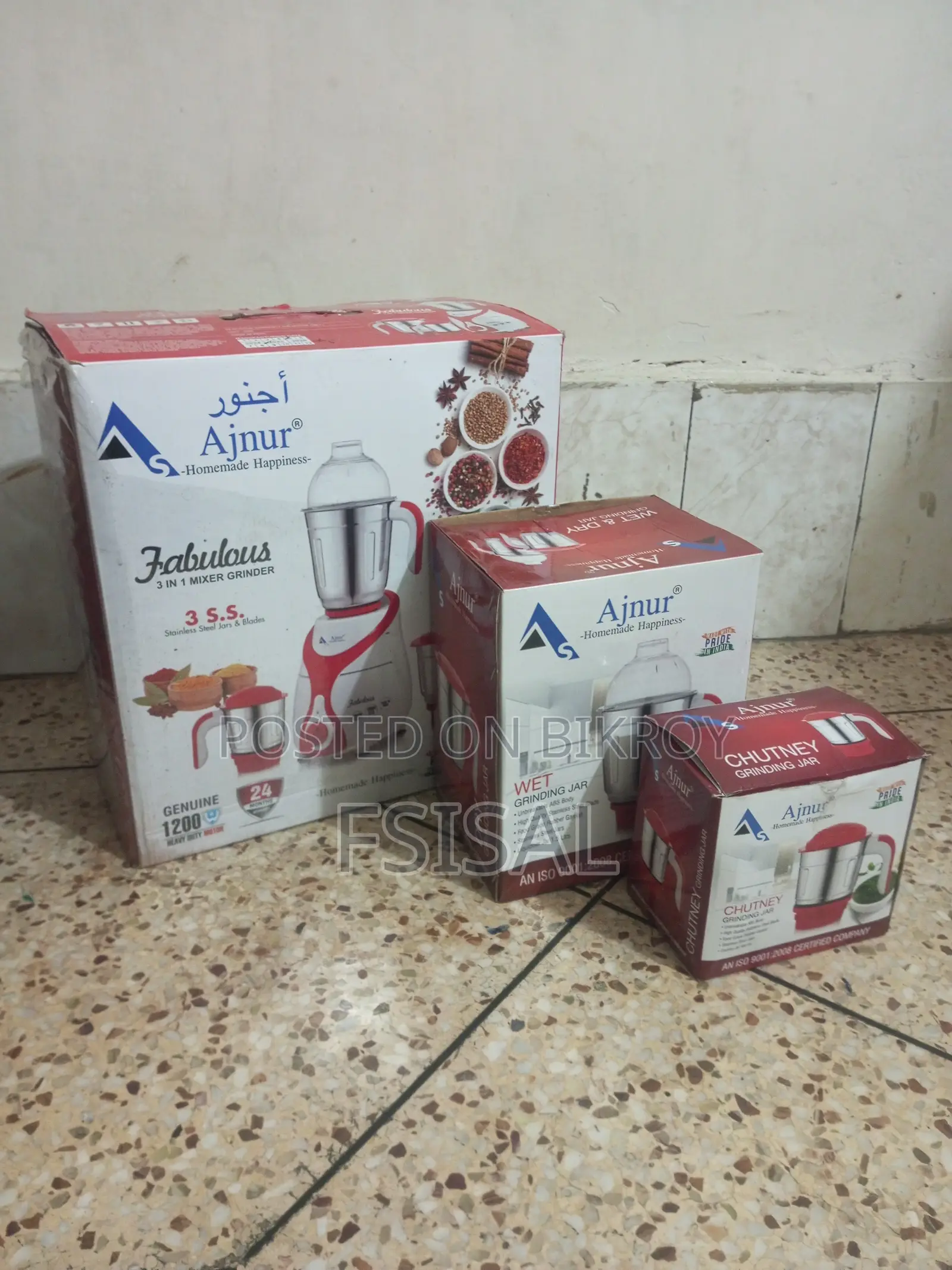 Ajnur Blender 1200 Wat