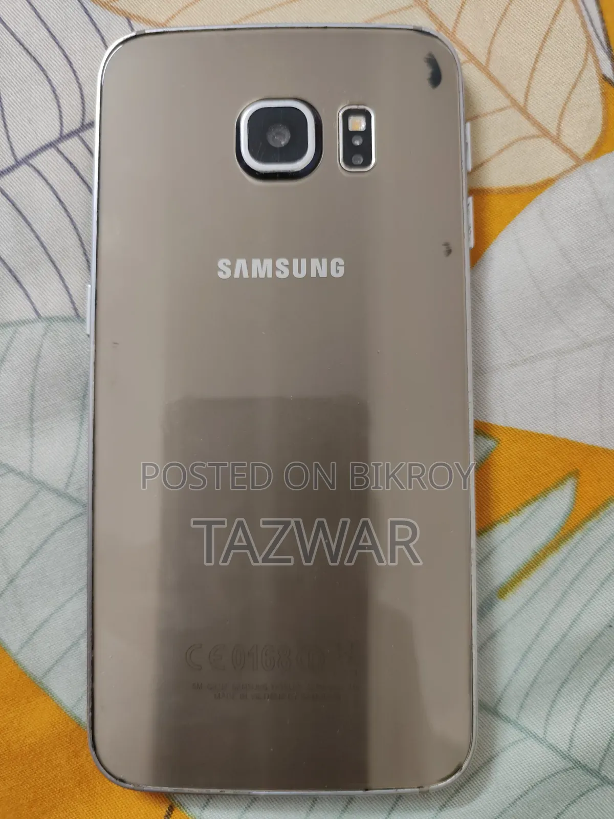 স্যামসাং গ্যালাক্সি এস৬ এজ ৬৪ জিবি গোল্ড