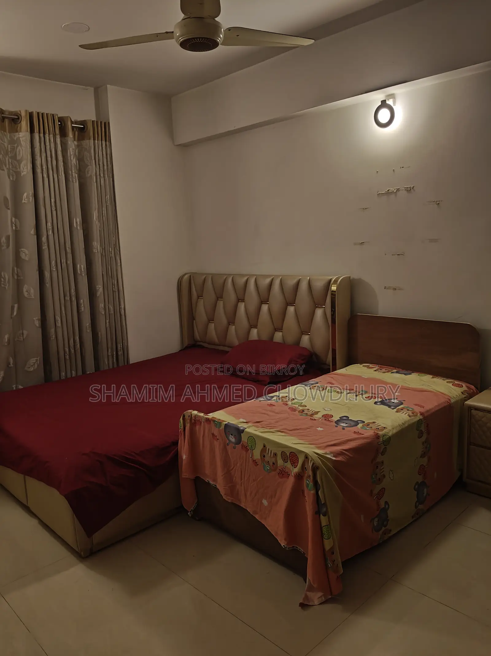 ধানমন্ডি ১১/এ-তে ফার্নিশড ৩ বেডরুমের অ্যাপার্টমেন্ট ভাড়ার জন্য