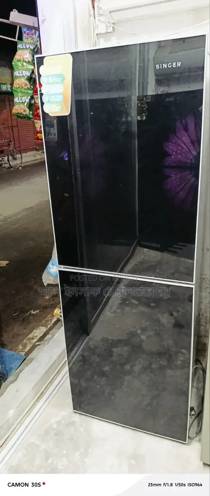 Singer Glass Door Fridge for Sale