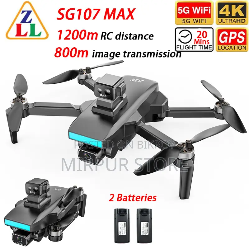 Drone Camera Sg107 Max GPS