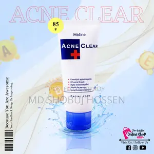 Acne Clear Vitamin C Facial Foam Face Wash – Acne Care Brightening