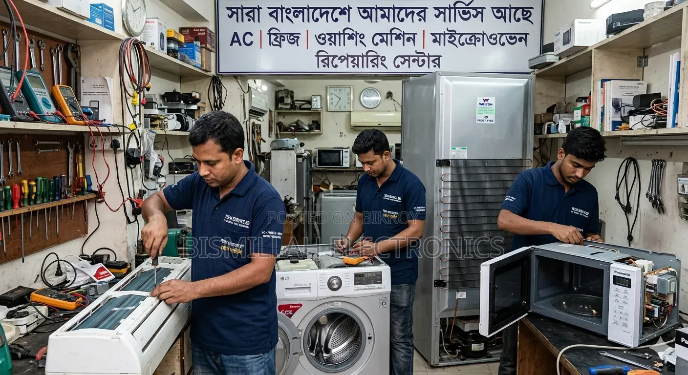AC, Fridge, and Washing Machine Repairing - All Bangladesh