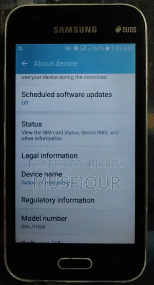 Samsung Galaxy J1 Mini Prime 8 GB Black