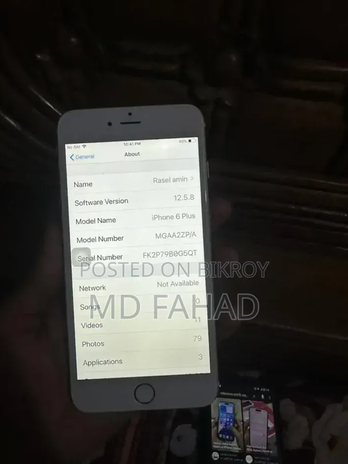 Apple iPhone 6 Plus 128 GB Bronze