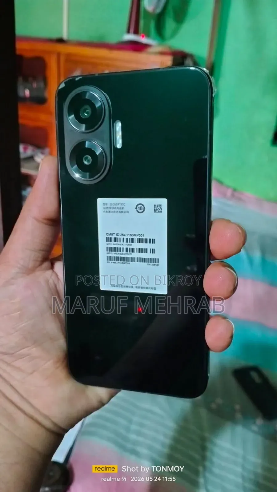 Xiaomi Redmi Turbo 4 Pro 256 GB Black