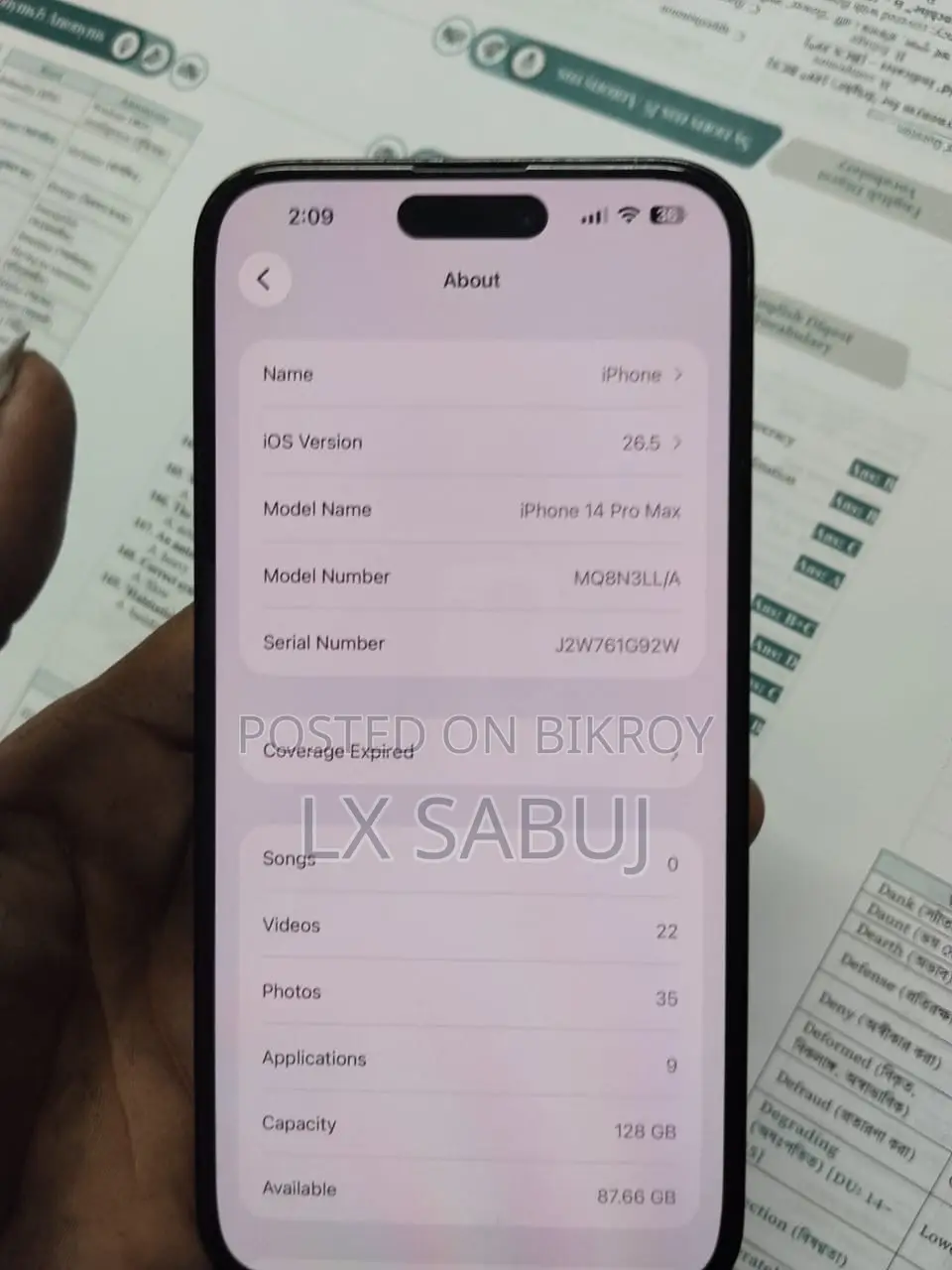 Apple iPhone 14 Pro Max 128 GB Black