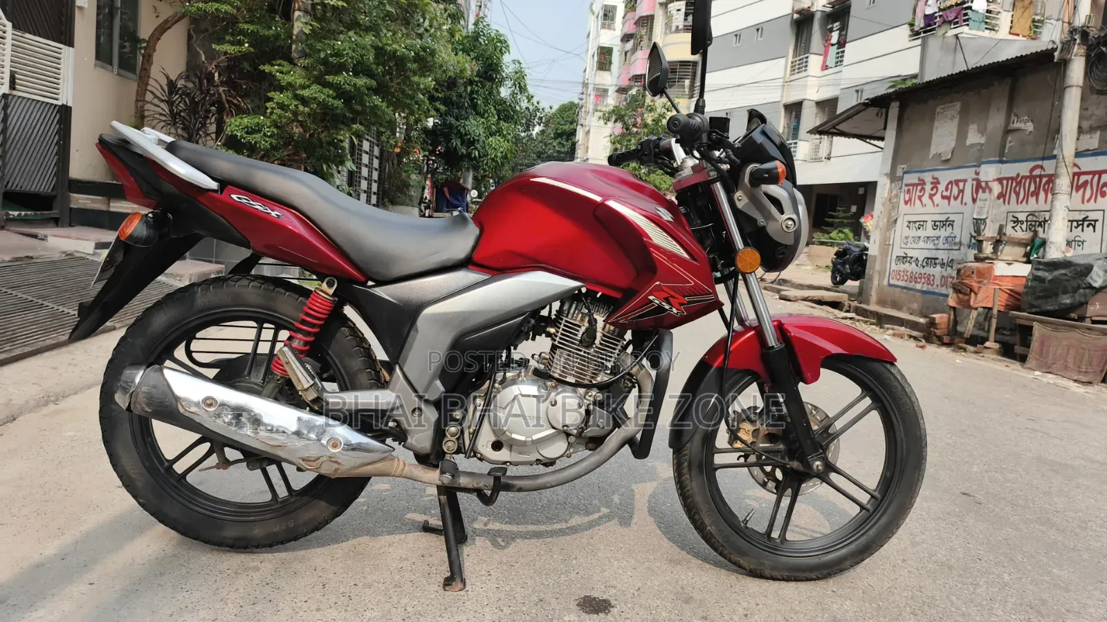 Suzuki GSX 125 2021 Red