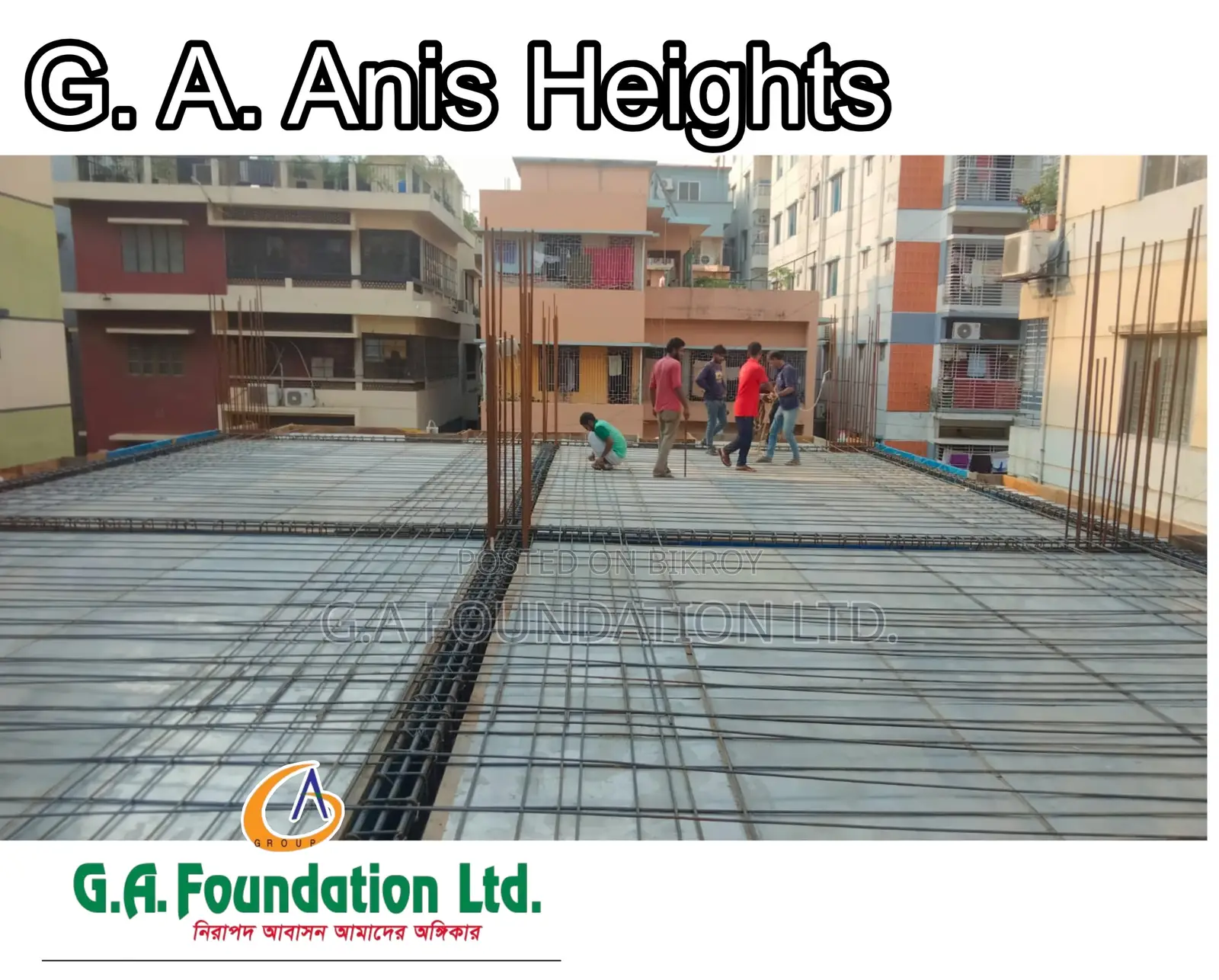 3bdrm Apartment in G. A. Anis Heights, Mirpur for Sale