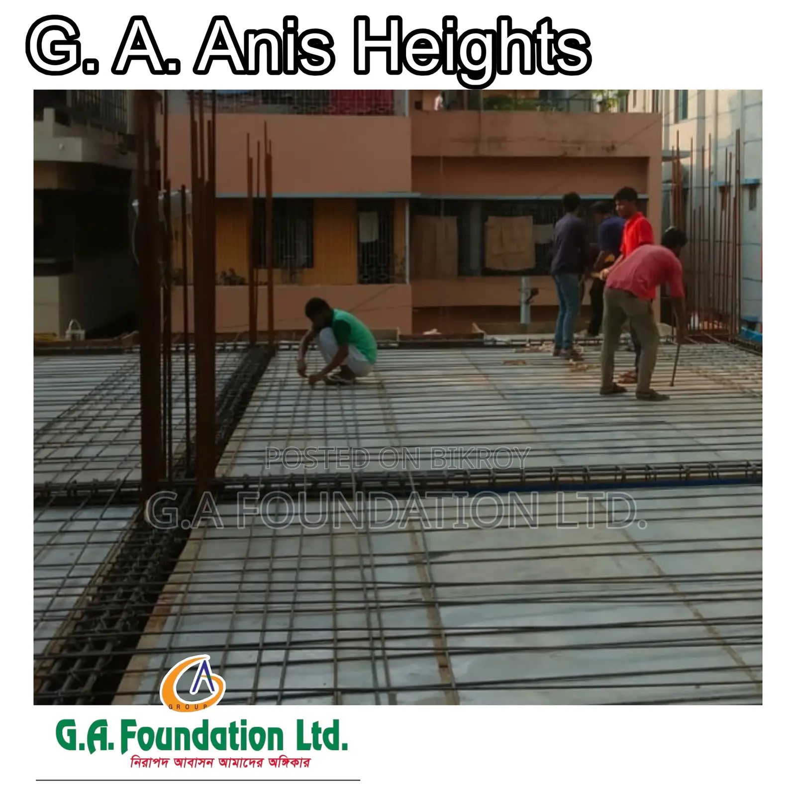 3bdrm Apartment in G. A. Anis Heights, Mirpur for Sale