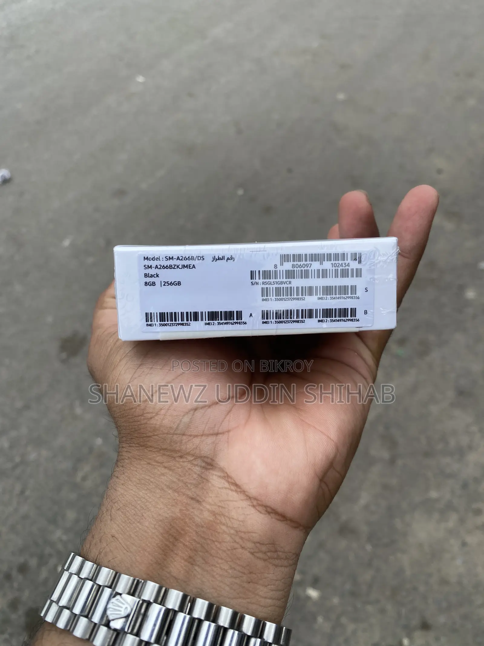 New Samsung Galaxy A26 256 GB Black