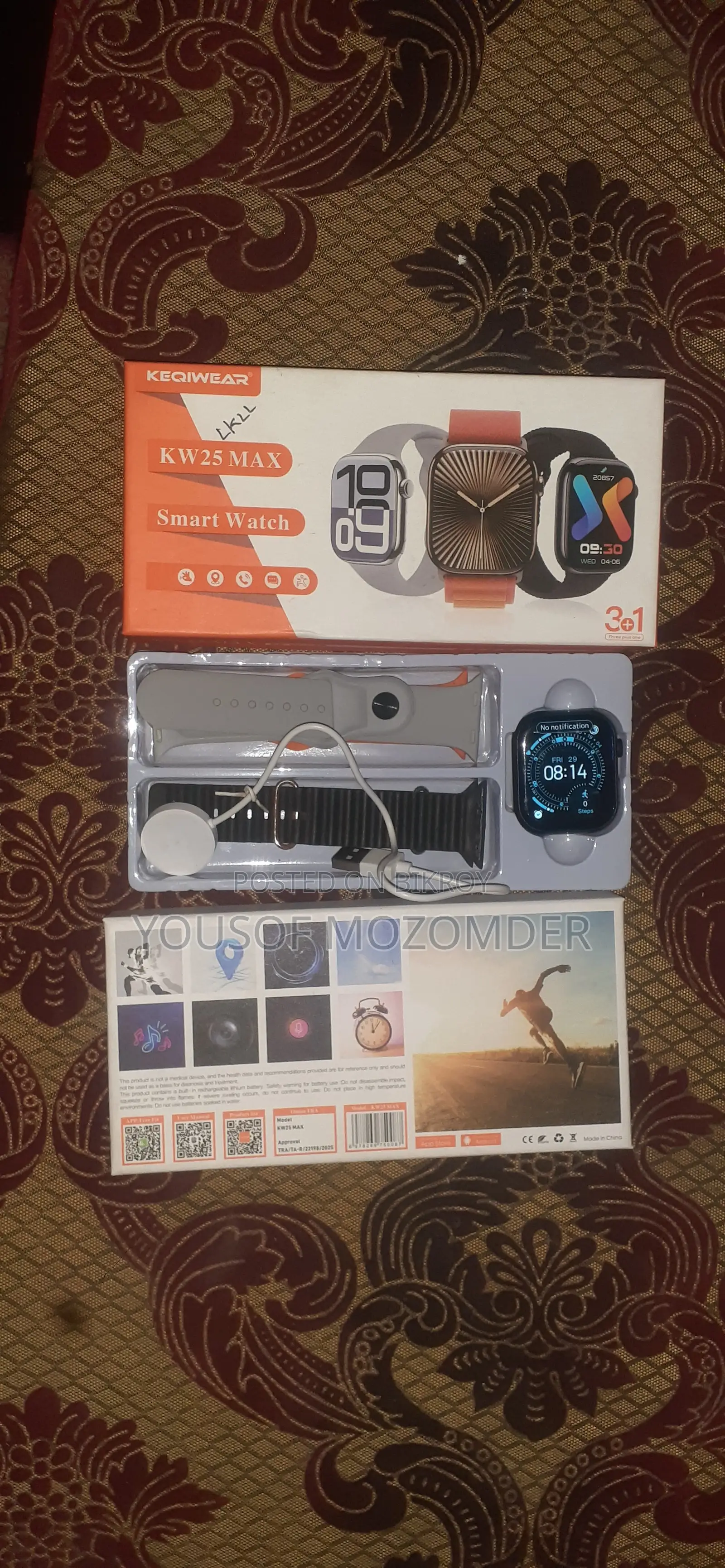 Keqiwear Kw 25 Max Smartwatch