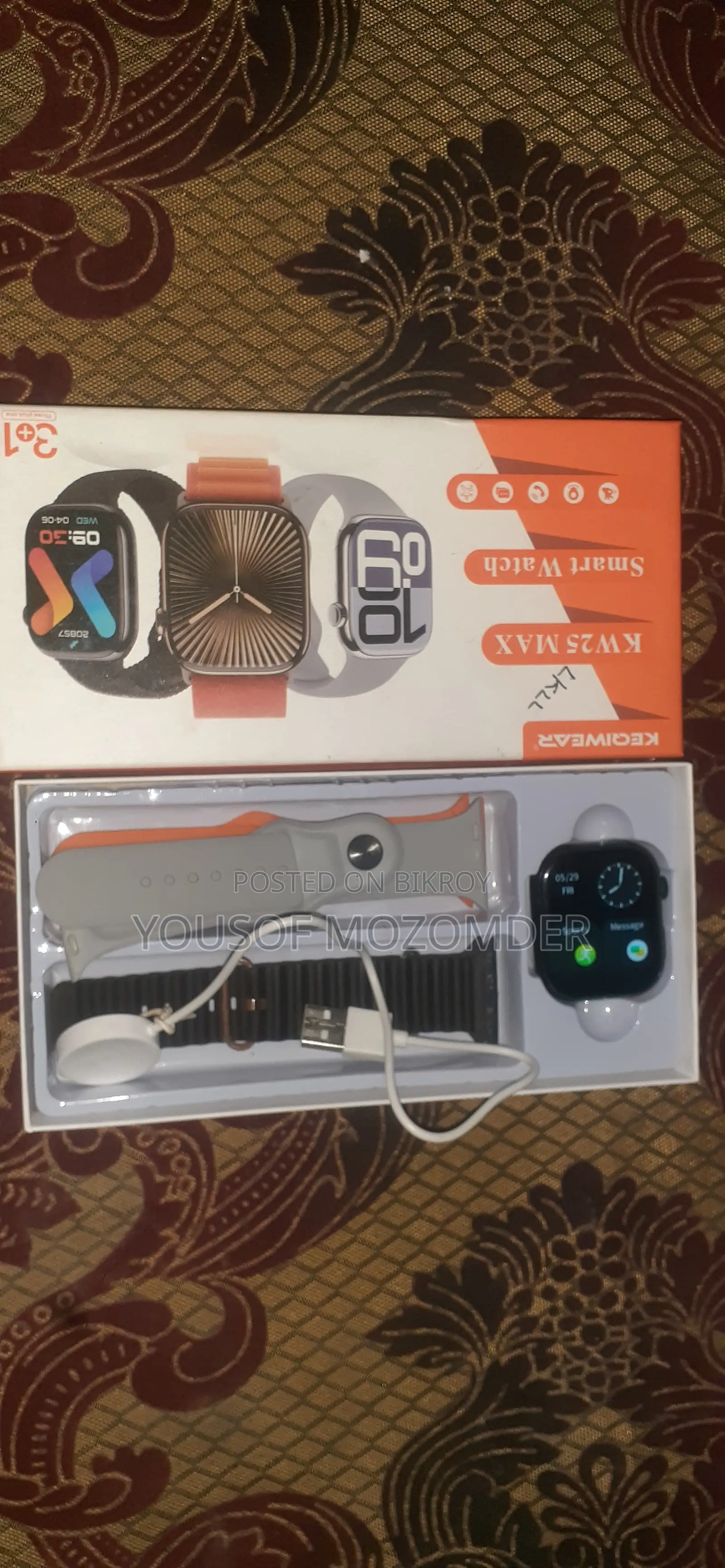 Keqiwear Kw 25 Max Smartwatch