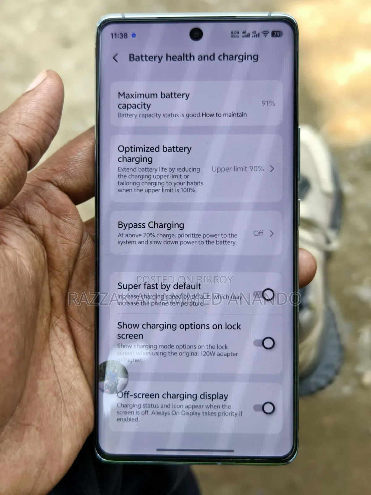 Vivo X100 256 GB Blue