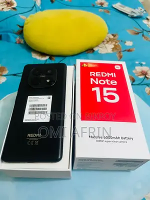 New Xiaomi Redmi Note 15 256 GB Black