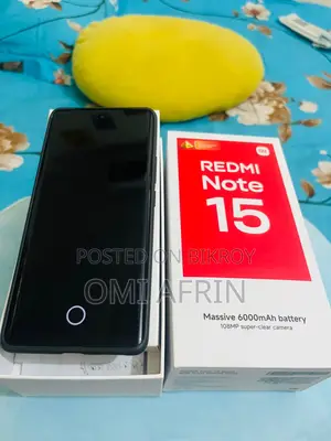 New Xiaomi Redmi Note 15 256 GB Black
