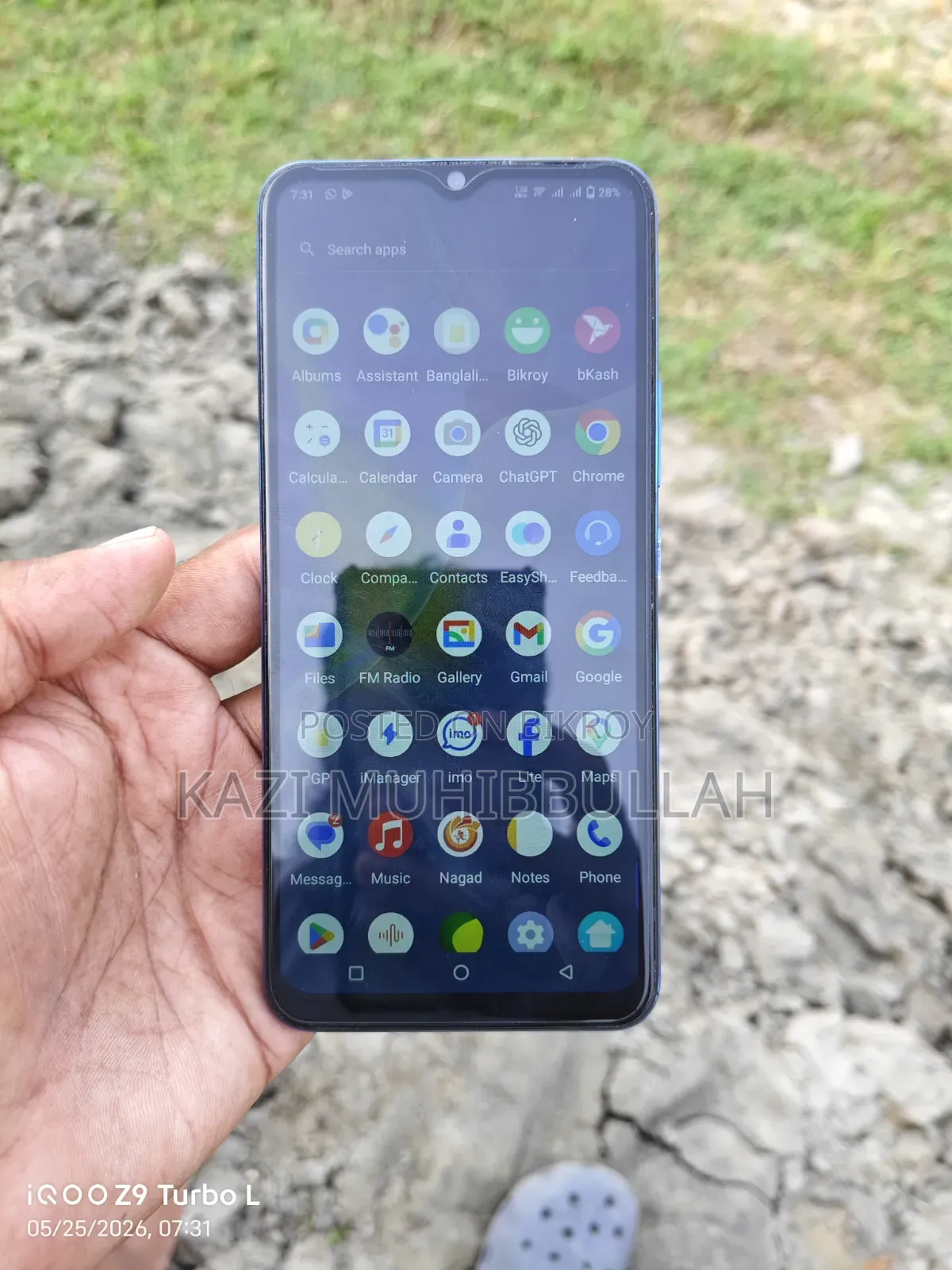 Vivo Y01 32 GB Blue