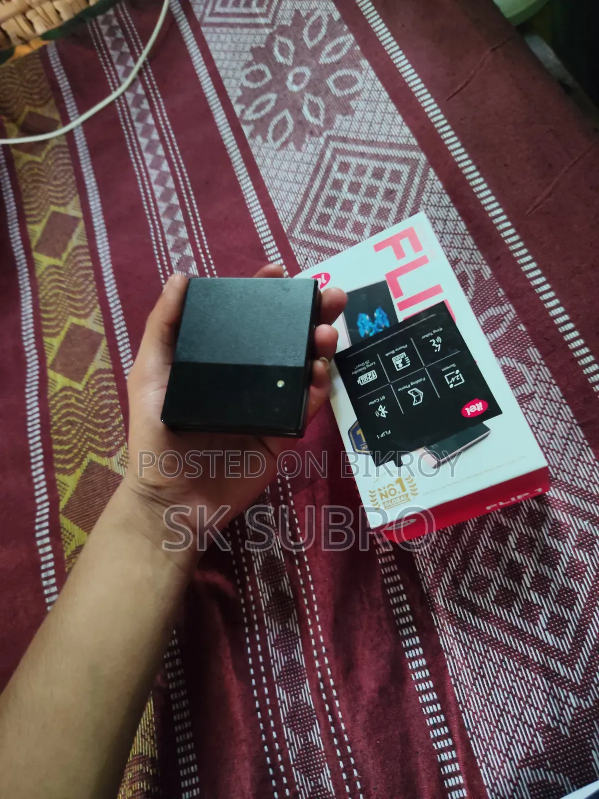 Itel Flip 1 8 GB Black