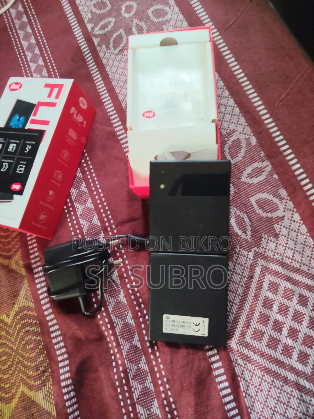 Itel Flip 1 8 GB Black