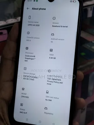 Oppo A9 128 GB Blue