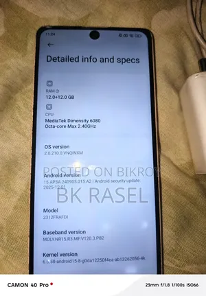 Xiaomi Poco X6 256 GB Pink