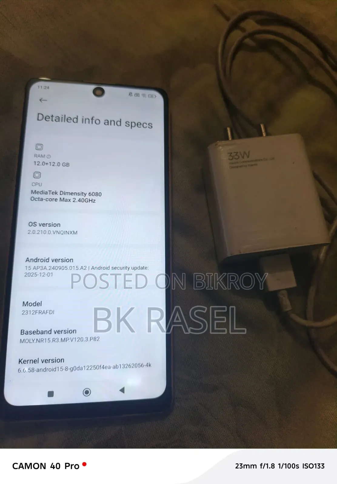 Xiaomi Poco X6 256 GB Pink