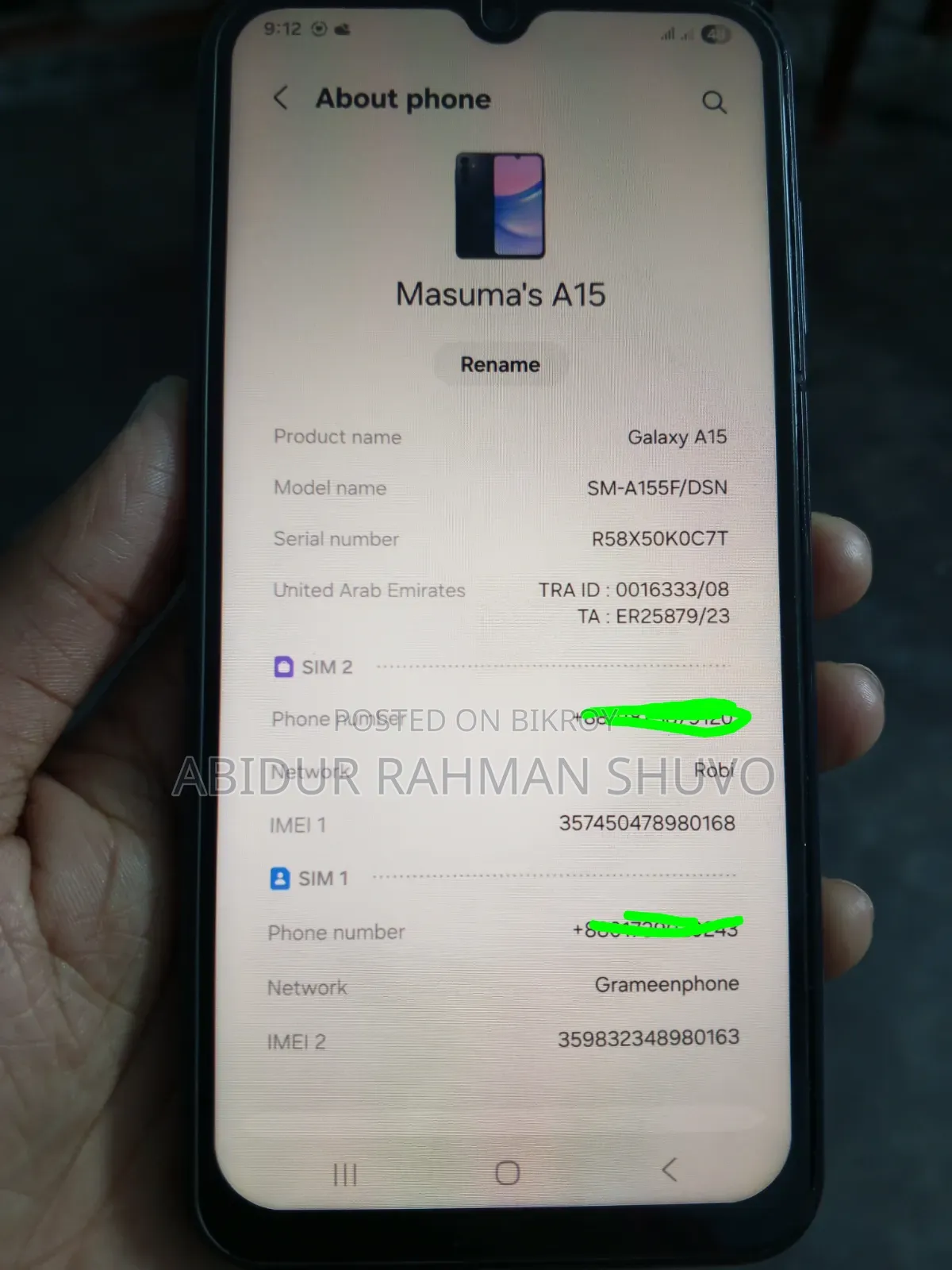 Samsung Galaxy A15 128 GB