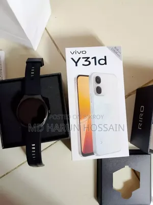 New Vivo Y31d 128 GB Black