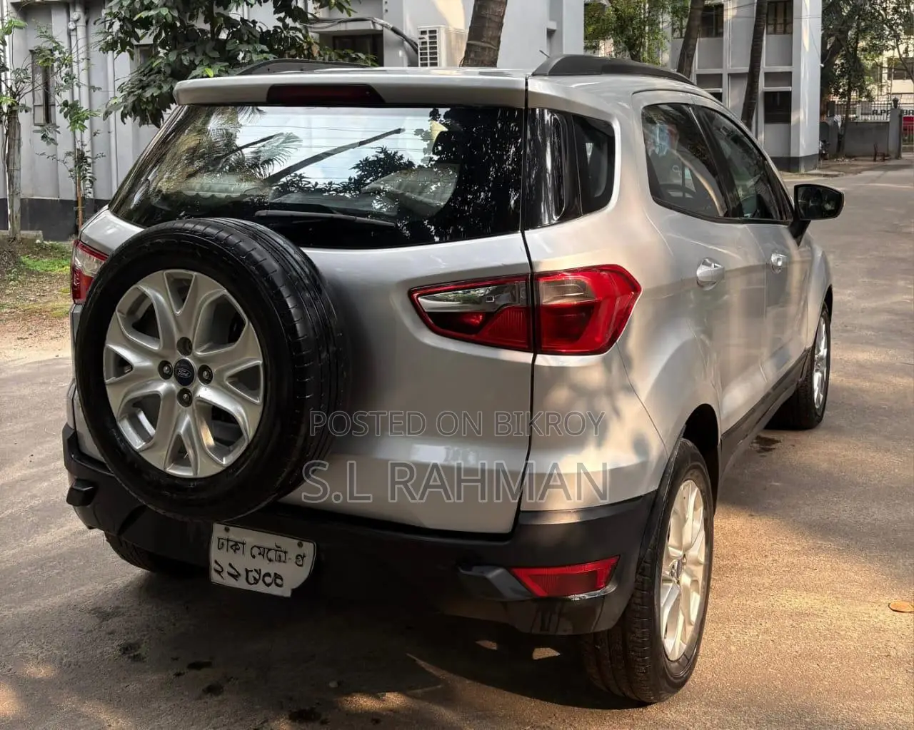 Ford Ecosport 2015 Silver