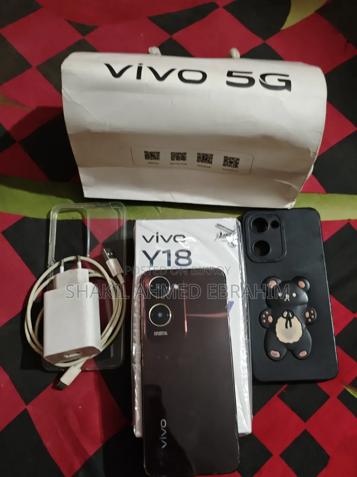 Vivo Y18 128 GB Red