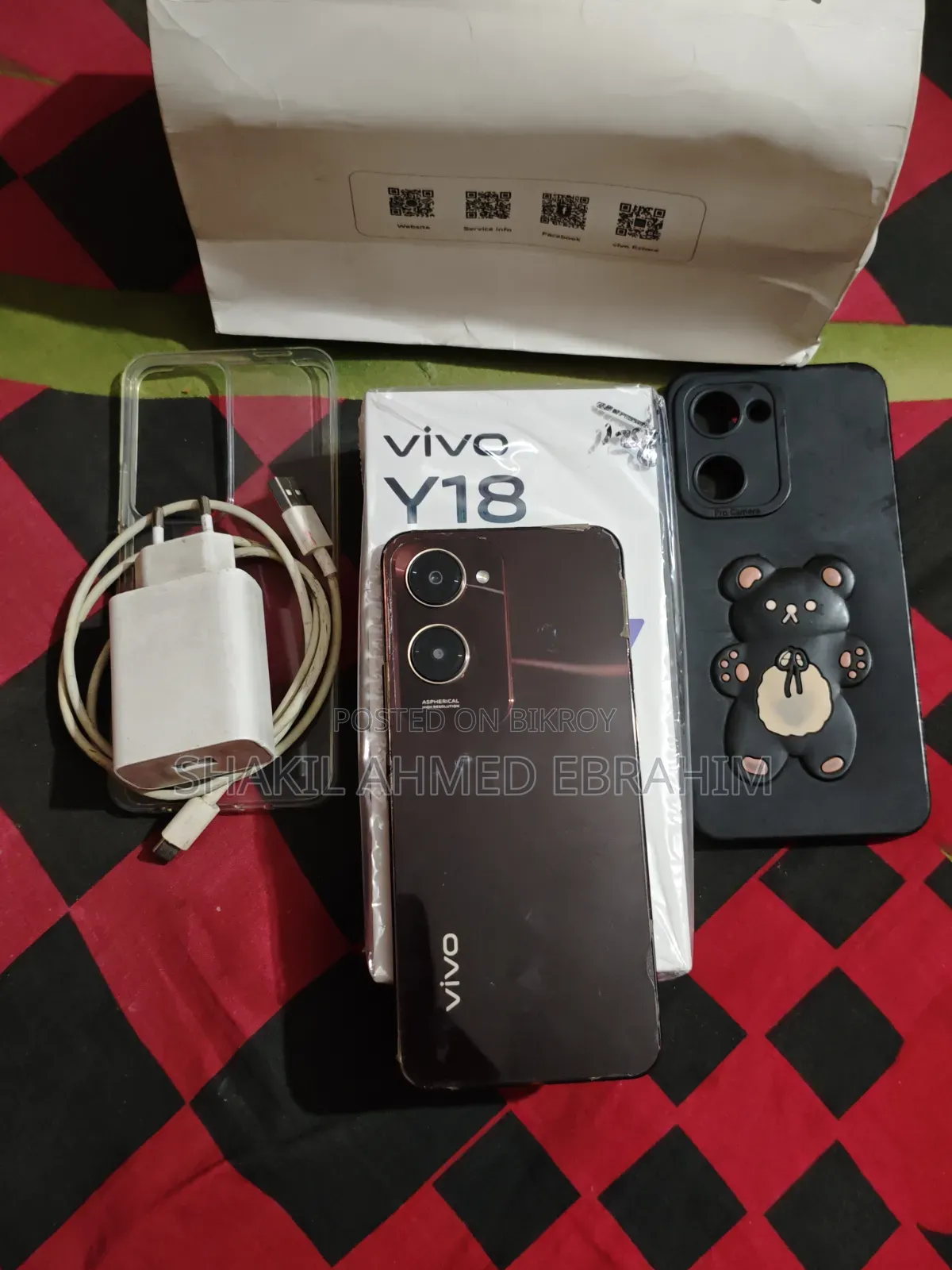 Vivo Y18 128 GB Red