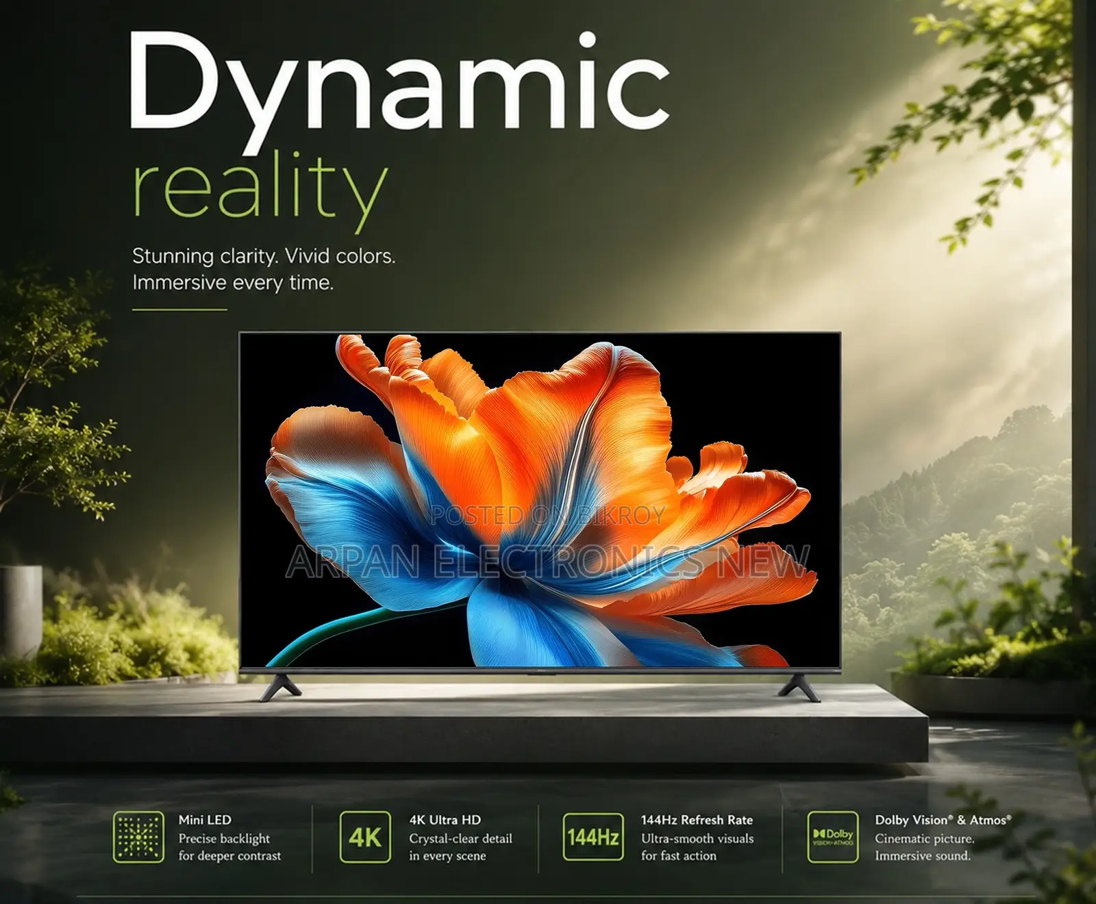 Experience Stunning Colors with the Sony 32" Smart Android LED TV Series 2026