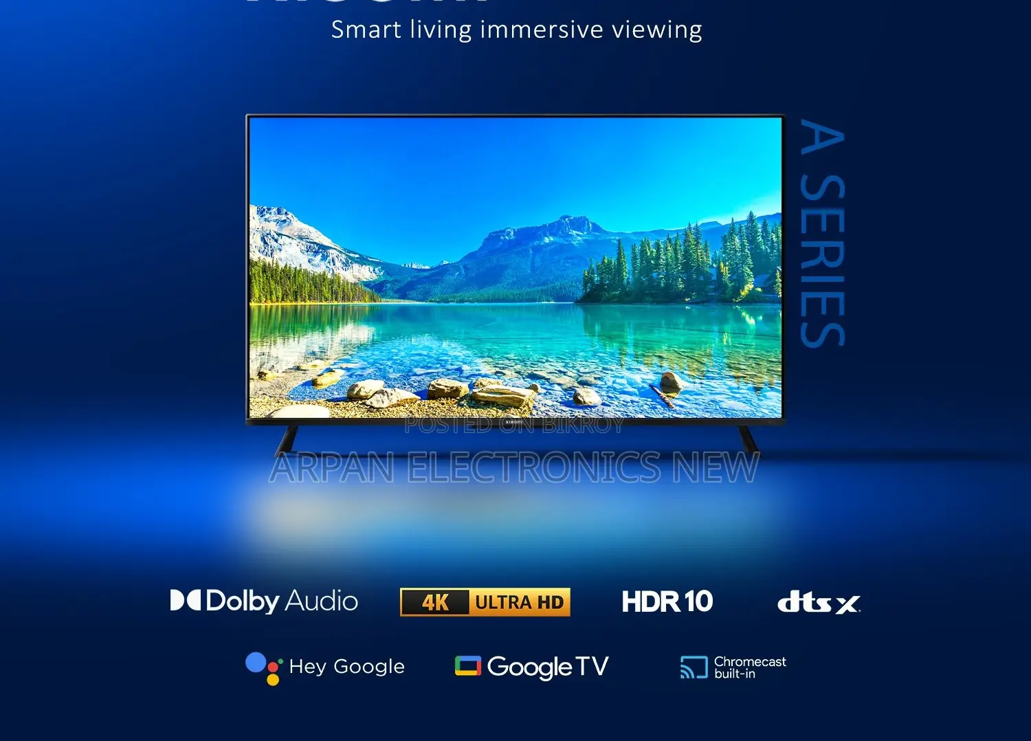 Sony 43" Smart Android TV - Experience Brighter and Sharper Scenes