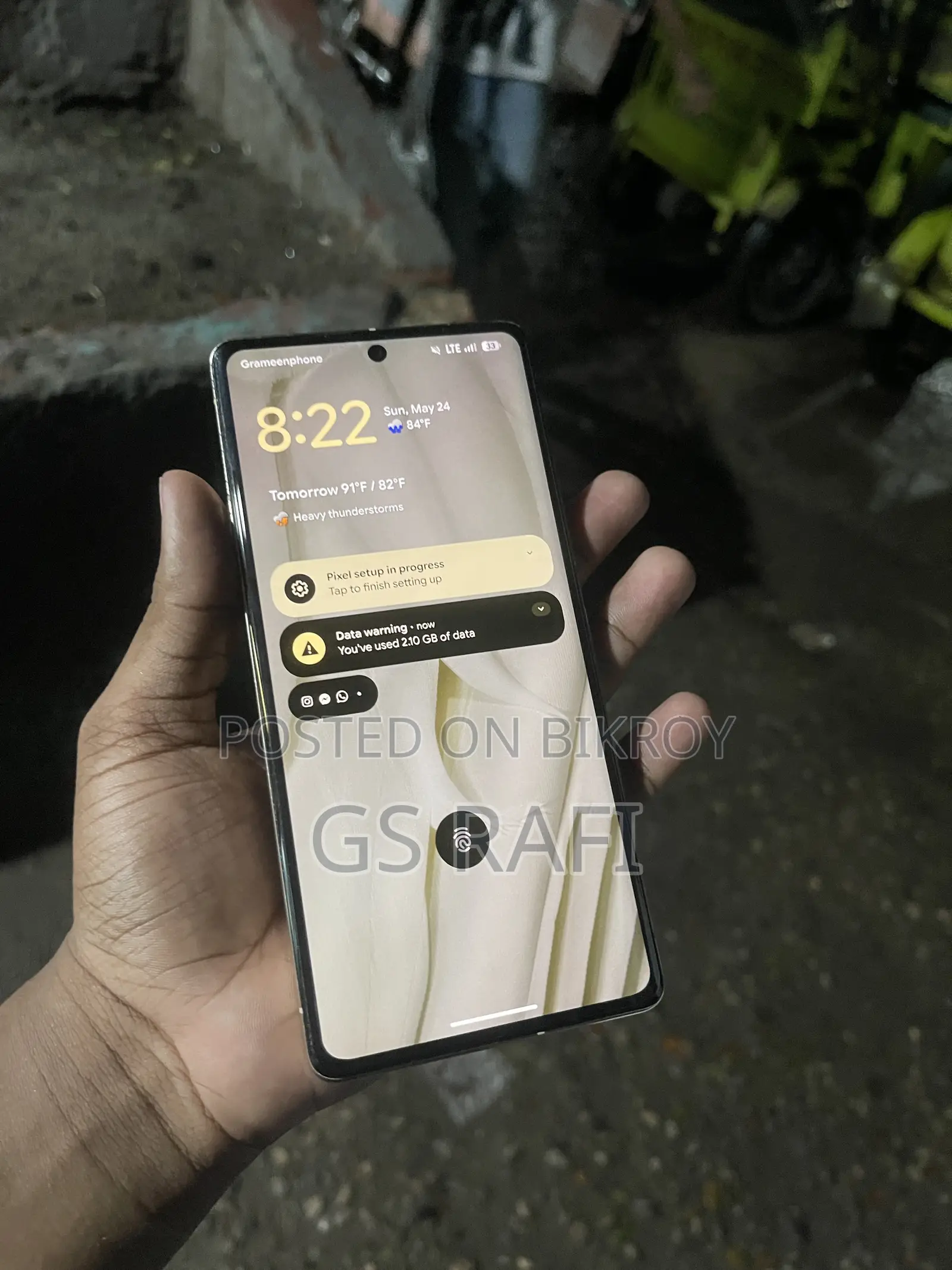 Google Pixel 7 Pro 128 GB Gray