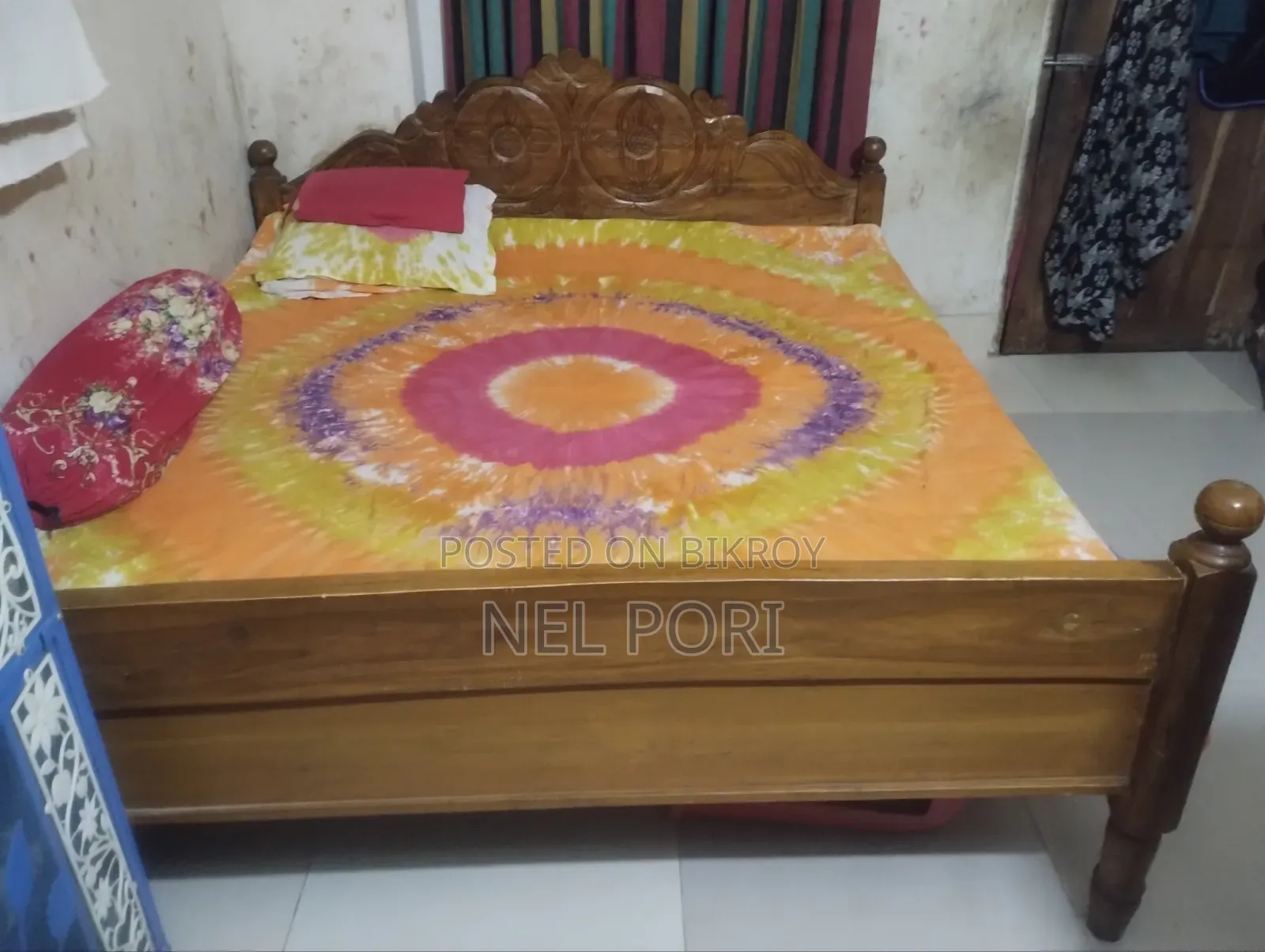 A Large Size Bed