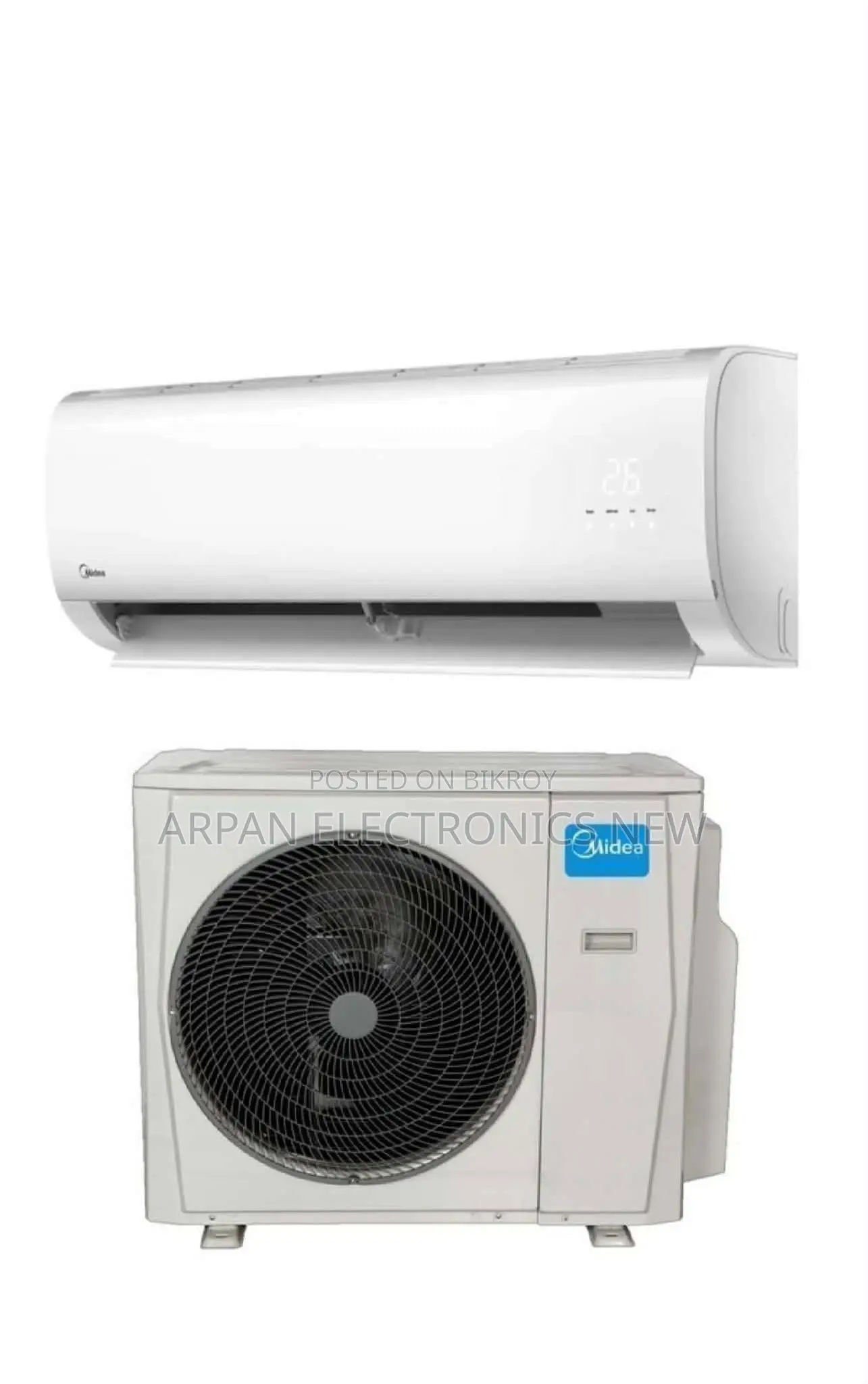 Midea 1.5 Ton Split Type Ac দেরী না করে আজই অর্ডার করুন